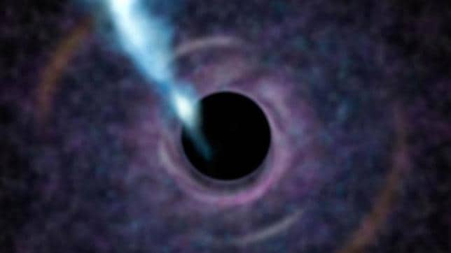 Un poderoso agujero negro, cerca de nuestra galaxia