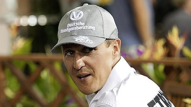 Schumacher se marea en el simulador