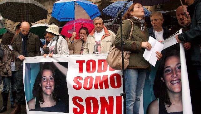 Hallan el carné de conducir de Sonia Iglesias frente a su casa de Pontevedra