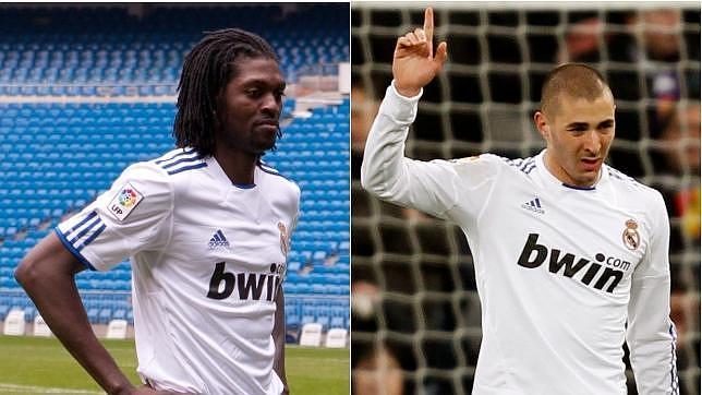 Adebayor-Benzema, dos delanteros antagónicos a la caza del «nueve»