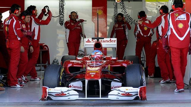 Alonso, el más rápido en Valencia