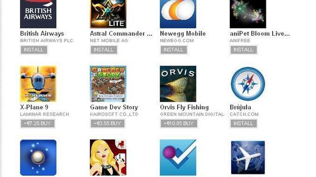 Así funciona el nuevo Android Market