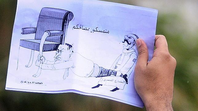 «Mubarak, game over»