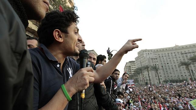 El ejecutivo de Google que arenga a las masas en la plaza Tahrir