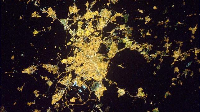 Espectaculares imágenes de ciudades españolas tomadas desde el espacio
