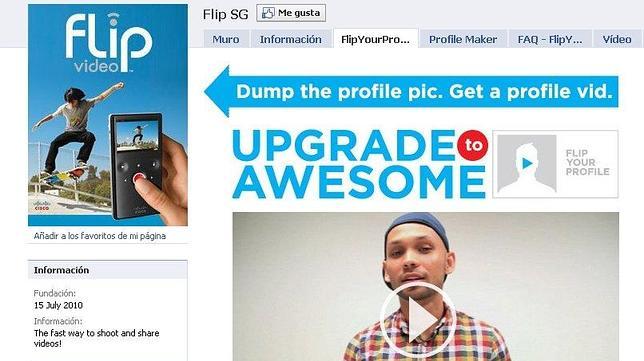 Un vídeo en tu perfil de Facebook