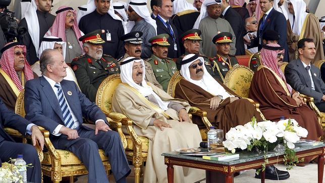 El Rey arropa a Kuwait en el 50 aniversario de su independencia