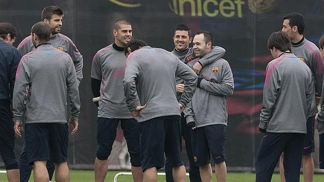 Diez jugadores del Barça pasan un control antidopaje de la UEFA