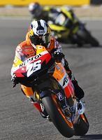 El viento frena a Pedrosa en Jerez