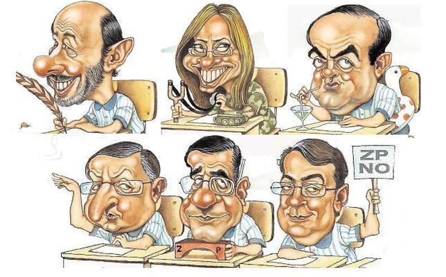 Candidatos a reflotar un partido hundido