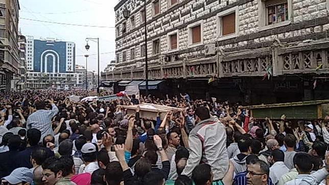 Al menos 20 muertos en una nueva jornada de protestas en Siria