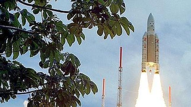 El cohete Ariane-5 pone en órbita dos satélites