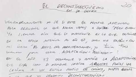 «Los secretos de El Bulli», a subasta