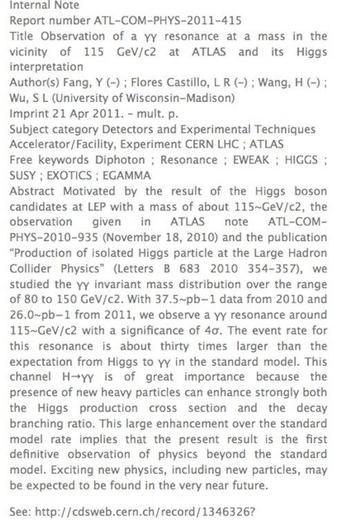 ¿Se ha detectado ya el bosón de Higgs?