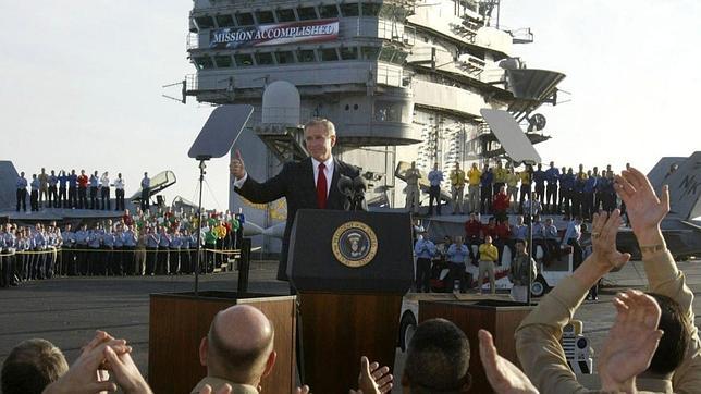 De la «misión cumplida» de Bush a la de Obama