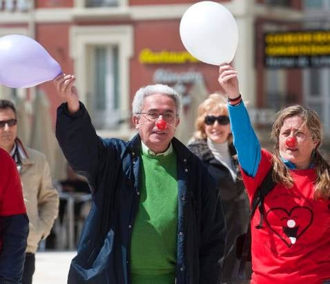 Risas para apoyar a Burgos como capital cultural