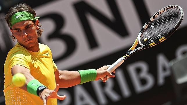 Inquietante debut de Nadal en Roma