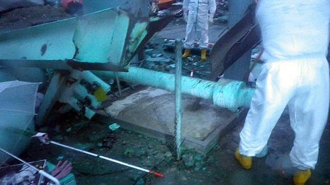 La fusión del combustible origina un agujero en el reactor 1 de Fukushima