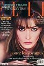 Carla Bruni regresa a la portada de «Elle»