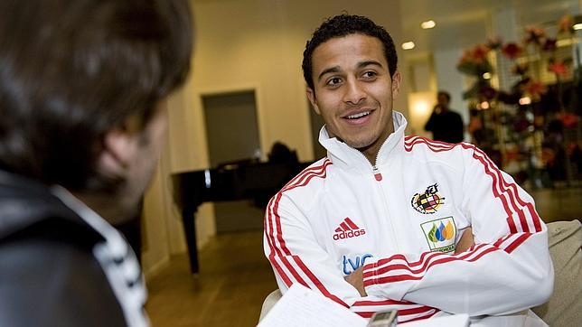 Thiago: «El fútbol que hago lo tengo dibujado en mi cabeza»