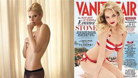 Gwyneth Paltrow posa desnuda para el calendario «Vanity Fair»