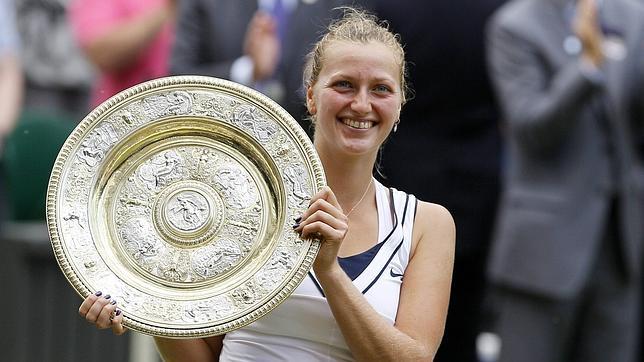 Petra Kvitova alcanza el cielo