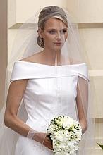 La Princesa Charlene, una novia clásica y sobria