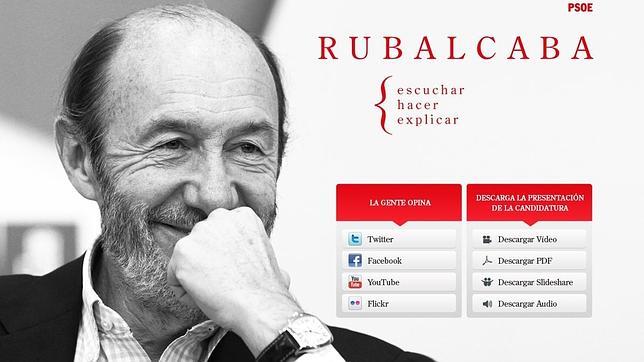 Rubalcaba, a secas