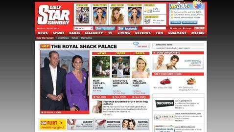 La Policía registra «The Daily Star Sunday» por el caso de las escuchas