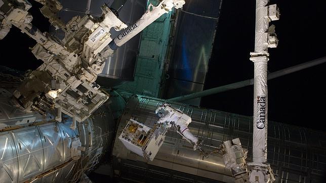 Histórica despedida a bordo de la Estación Espacial Internacional