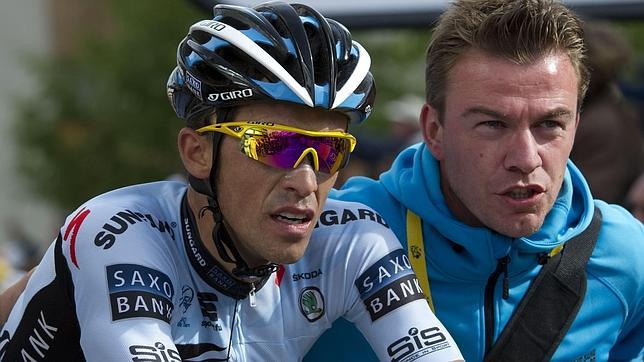 Contador: «El año que viene volveré para ganar el Tour»