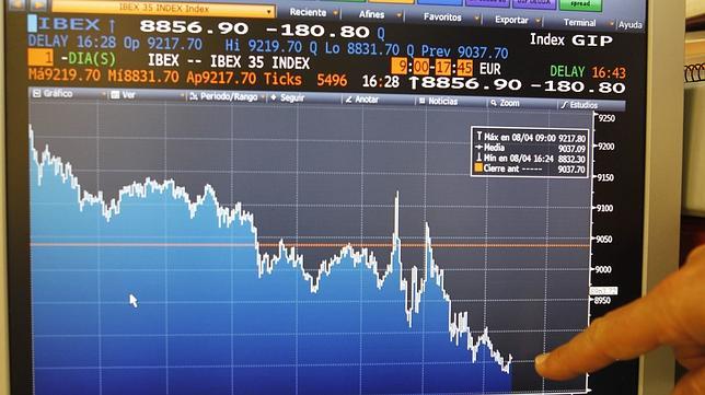 El Ibex 35 abre de nuevo con pérdidas