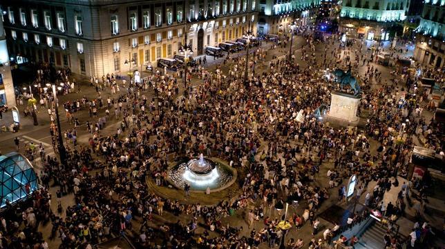 Los «indignados» volverán a Sol, pero sin establecerse en la plaza permanentemente