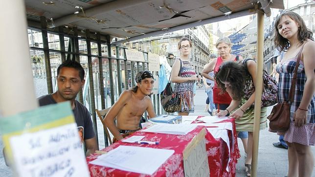 El 15-M volverá a instalar un punto de información en Sol