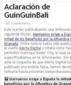 La Embajada de Marruecos niega que reclame la mitad de los ingresos de la Alhambra