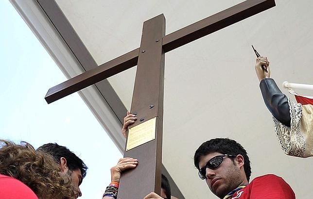 La «antorcha» de la juventud católica