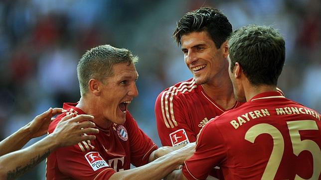 El Bayern de Múnich golea al Hamburgo