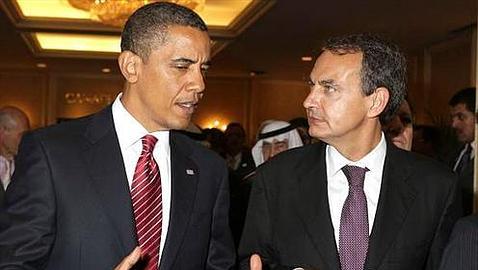 Zapatero ofrece ayuda española a Obama tras el paso del huracán «Irene»