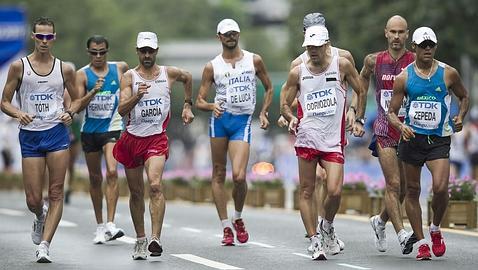 Ningún español logra acabar los 50 kilómetros marcha