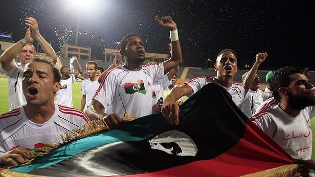 La selección de los rebeldes libios