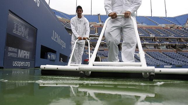 La lluvia cancela la jornada en el US Open
