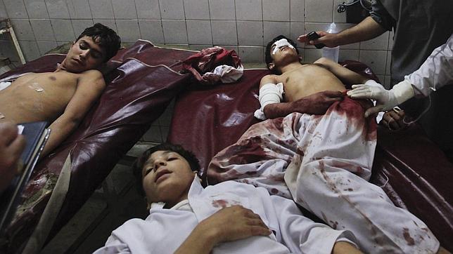 Mueren cinco niños en un ataque contra un autobús escolar en Pakistán