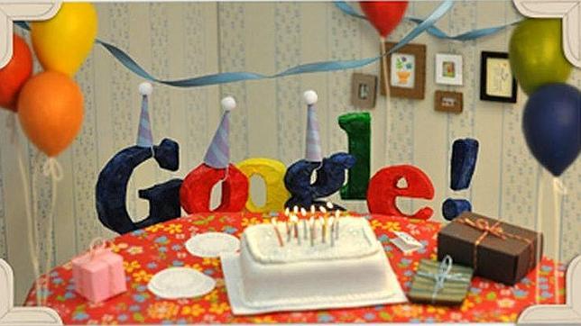Google celebra su 13 cumpleaños con un «doodle»