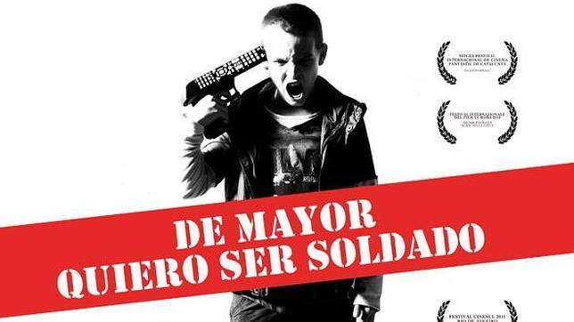 Barcelona censura el cartel de «De mayor quiero ser soldado»