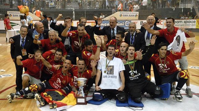 Se asemeja Artefacto Comité España gana su cuarto mundial consecutivo en hockey sobre patines