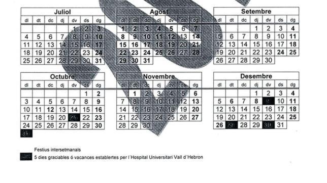 Cataluña ordena a los hospitales que cierren cinco días al año para ahorrar