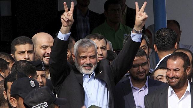 Los palestinos festejan la liberación de los presos de las cárceles israelíes