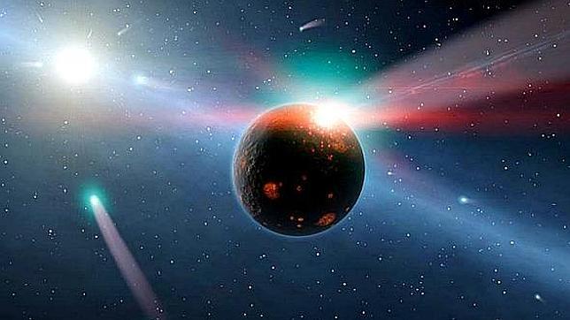 Detectan un «bombardeo de cometas» en otro sistema solar