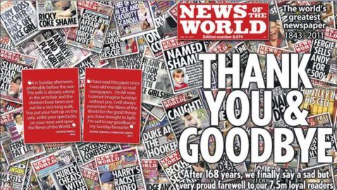 La cifra de espiados por «News of The World» asciende a 5.795