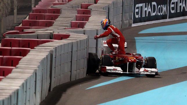 Alonso y Vettel inauguran el «muro de los bicampeones»